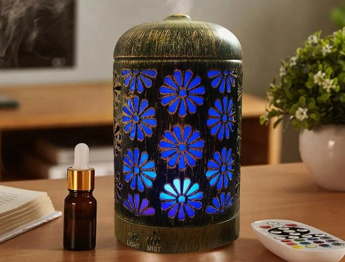 Retro Ultrasonic Diffuser:  Enhance Your Workspace with Aroma and Ambiance