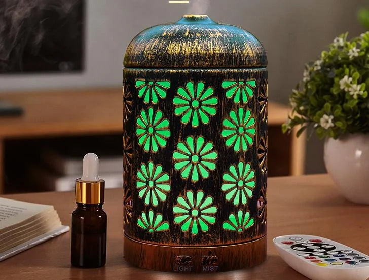 Retro Ultrasonic Diffuser:  Enhance Your Workspace with Aroma and Ambiance