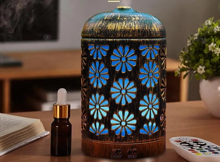 Retro Ultrasonic Diffuser:  Enhance Your Workspace with Aroma and Ambiance